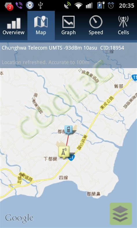 基地台查詢地圖|OpenSignalMaps － 全世界行動電話基地台位置、訊。